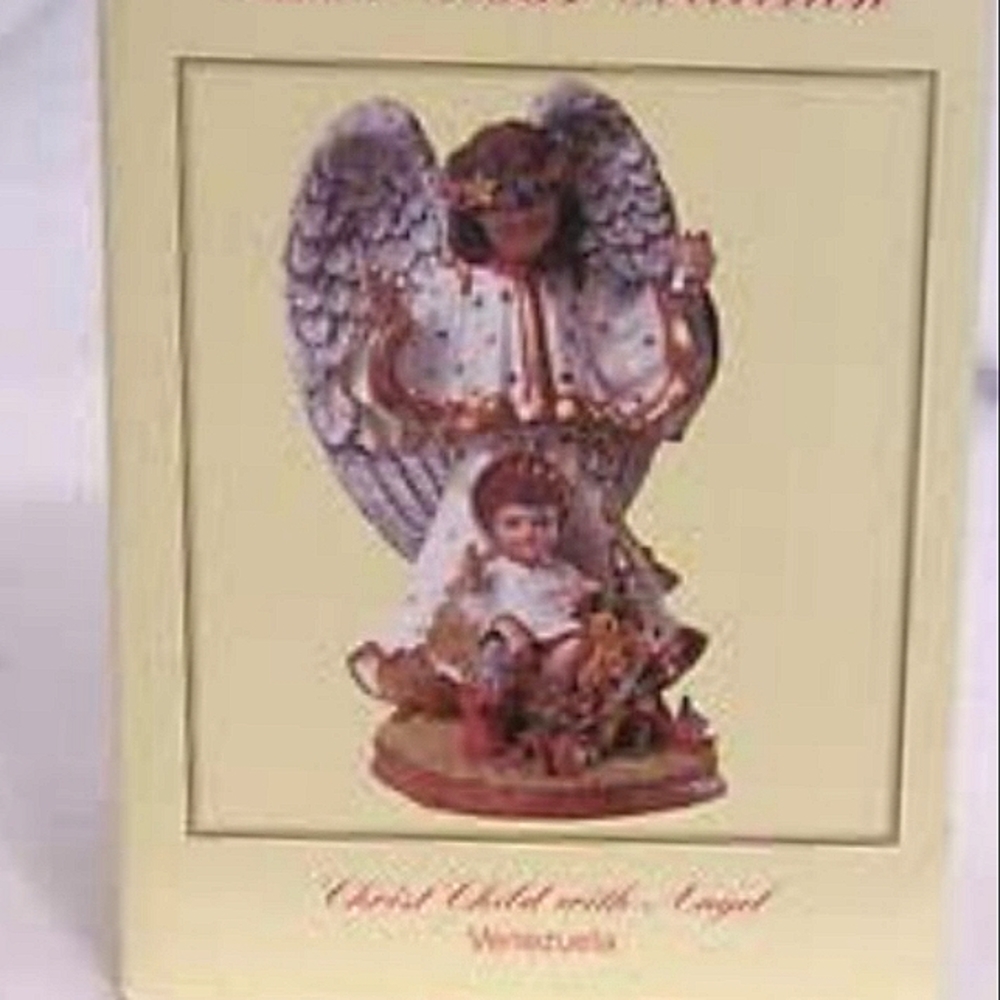 Closeout SALE 25% 🛍Christ Child w/ Angel figurine🛍